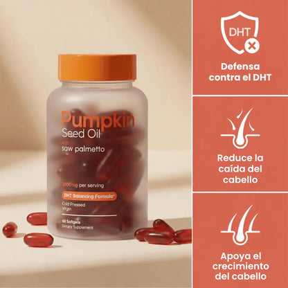Cápsulas de Aceite de Semillas de Calabaza