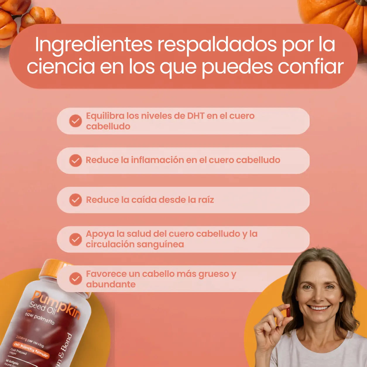 Cápsulas de Aceite de Semillas de Calabaza