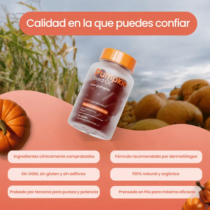 Cápsulas de Aceite de Semillas de Calabaza
