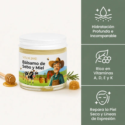 Crema de Sebo y Miel