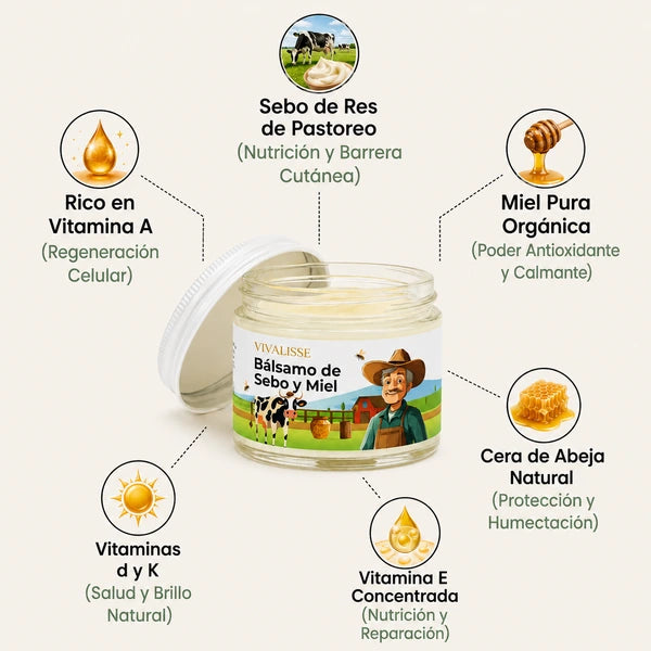 Crema de Sebo y Miel