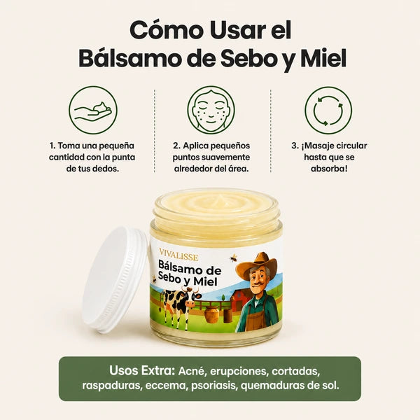 Crema de Sebo y Miel
